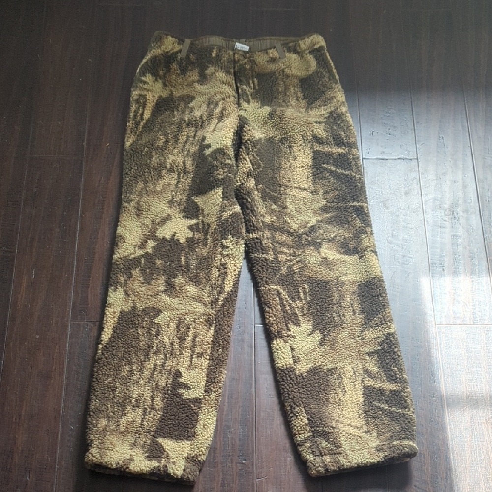 Men's Camouflage Fleece Pants